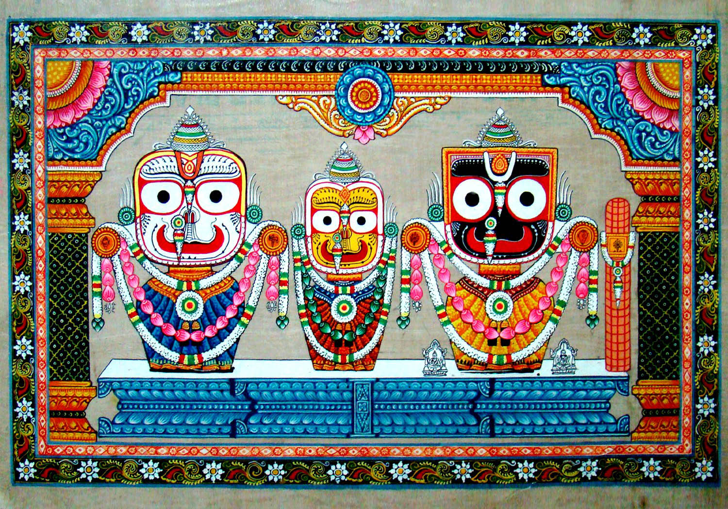 Jagannath Dress & Alankar Sets