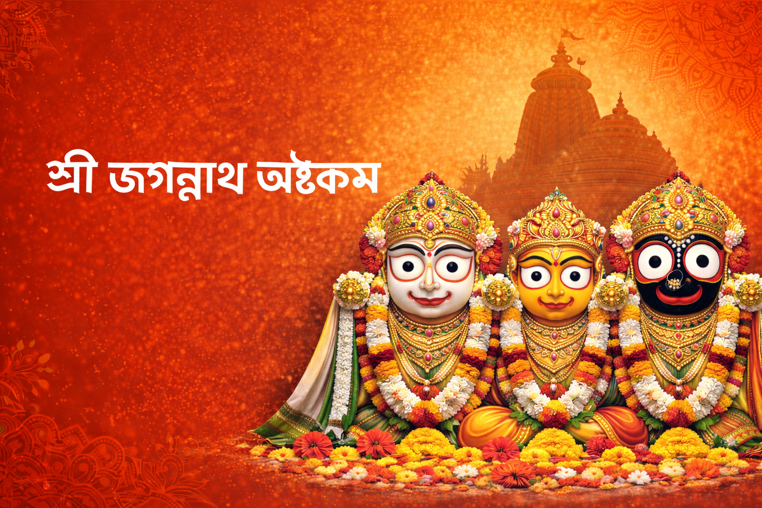 Jagannatha Ashtakam (জগন্নাথাষ্টকম্ বাংলা)